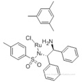 Chloro{[(1S,2S)-(+)-2-amino-1,2-diphenylethyl](4-toluenesulfonyl)amido}(mesitylene)ruthenium(II), min. 90% RuCl[(S,S)-Tsdpen](mesitylene) CAS 174813-81-1